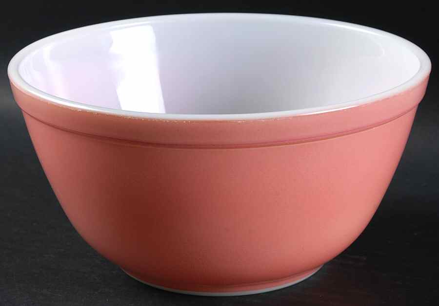 Pink 7" Mixing Bowl by Pyrex-1