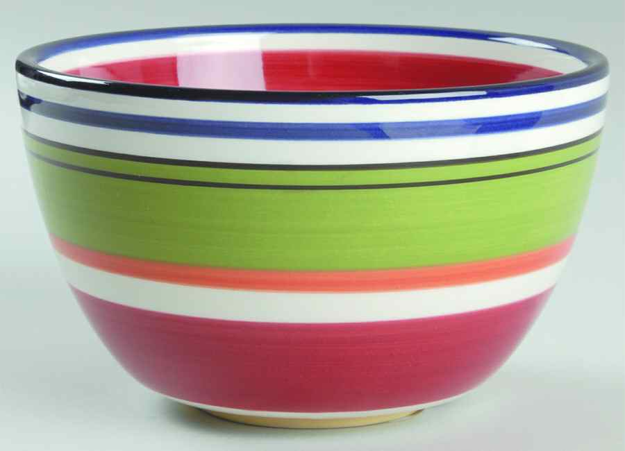 Espadrille Stripe All Purpose Bowl by Pottery Barn China-1