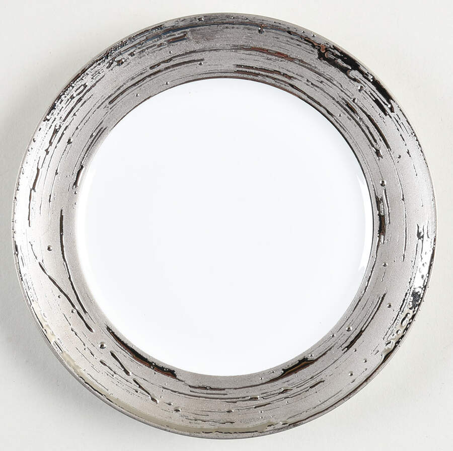 Argentatus Platinum Bread & Butter Plate by Porcel-1