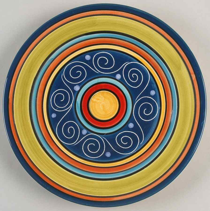 Italian Summer Luncheon Plate by Pier 1-1