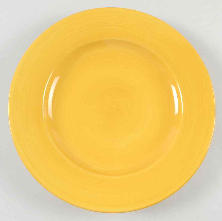 Essential Colours Yellow Dinner Plate by Pier 1-1