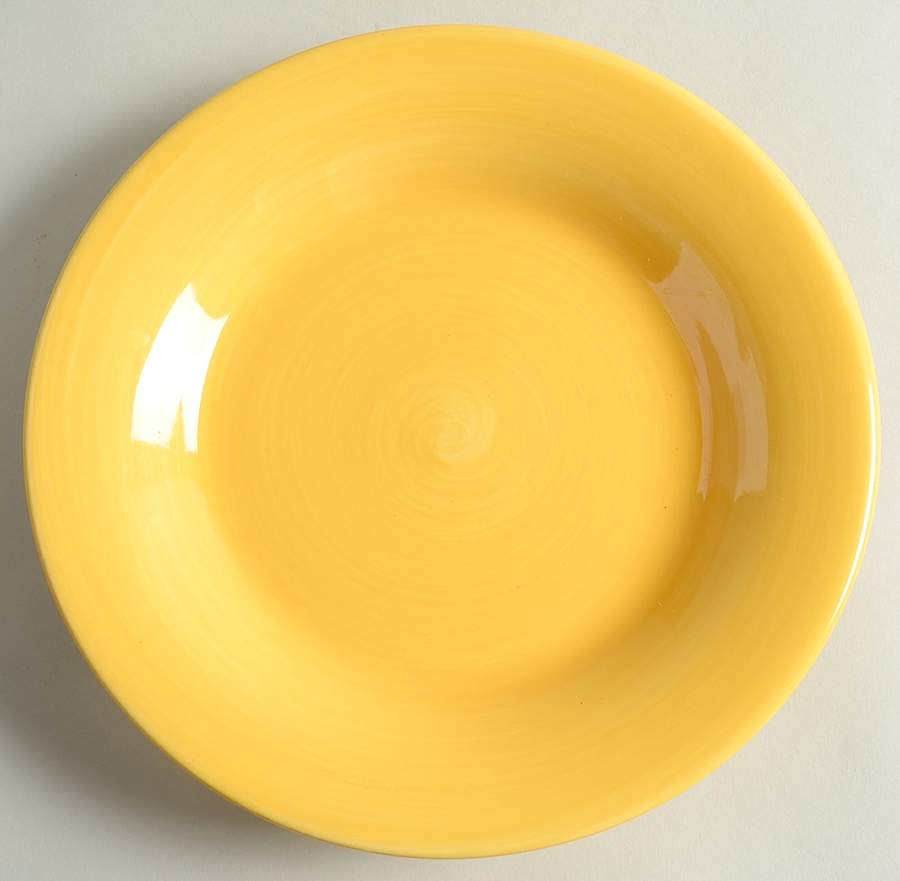 Essential Colours Yellow Salad Plate by Pier 1-1
