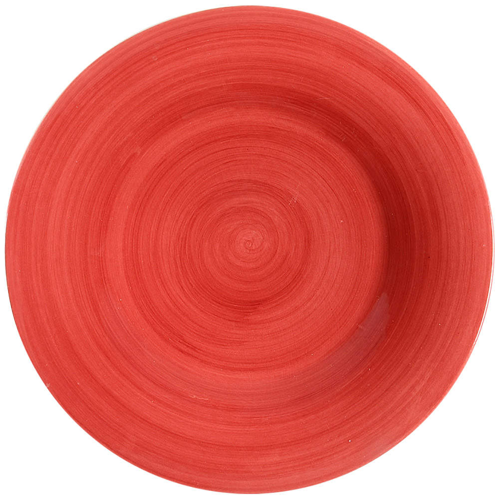 Essential Colours Red 13" Chop Plate (Round Platter) by Pier 1-1
