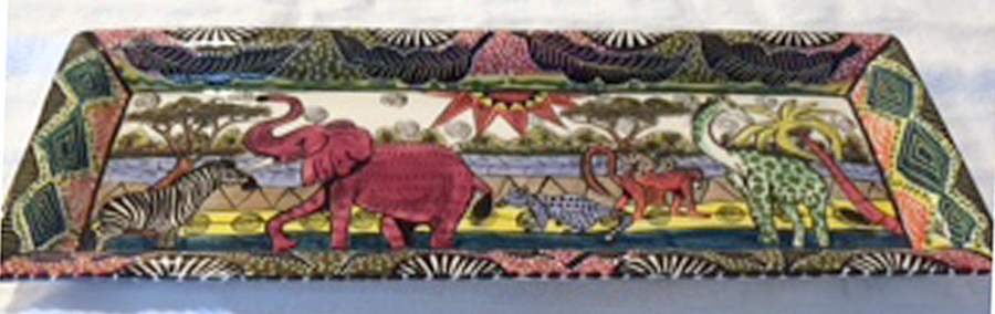 Mashona 14" Rectangular Serving Platter by Penzo-1