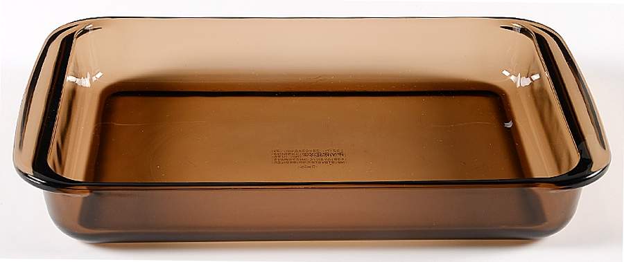 Fireside 13" Rectangular Roaster by Pyrex-1