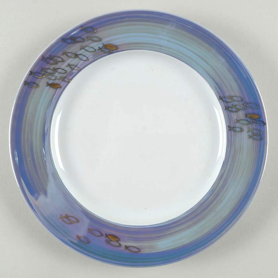 Tahiti Salad/Dessert Plate by Poc a Poc-1