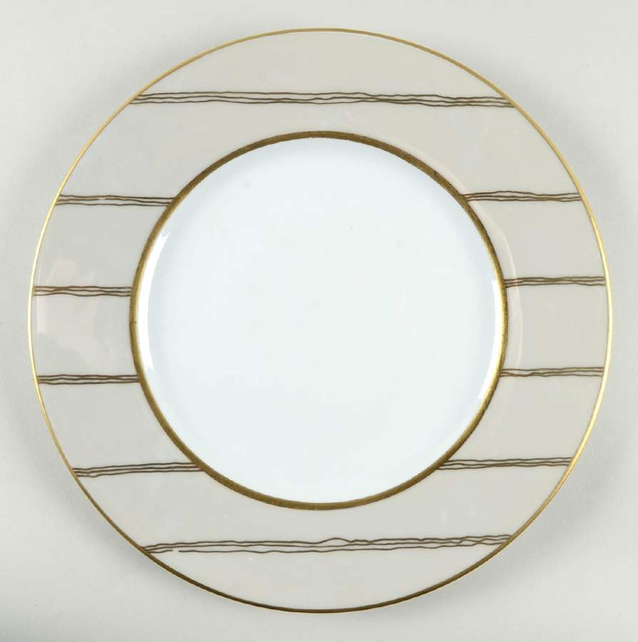Illusions Amande (Almond) Service Plate (Charger) by Poc a Poc-1