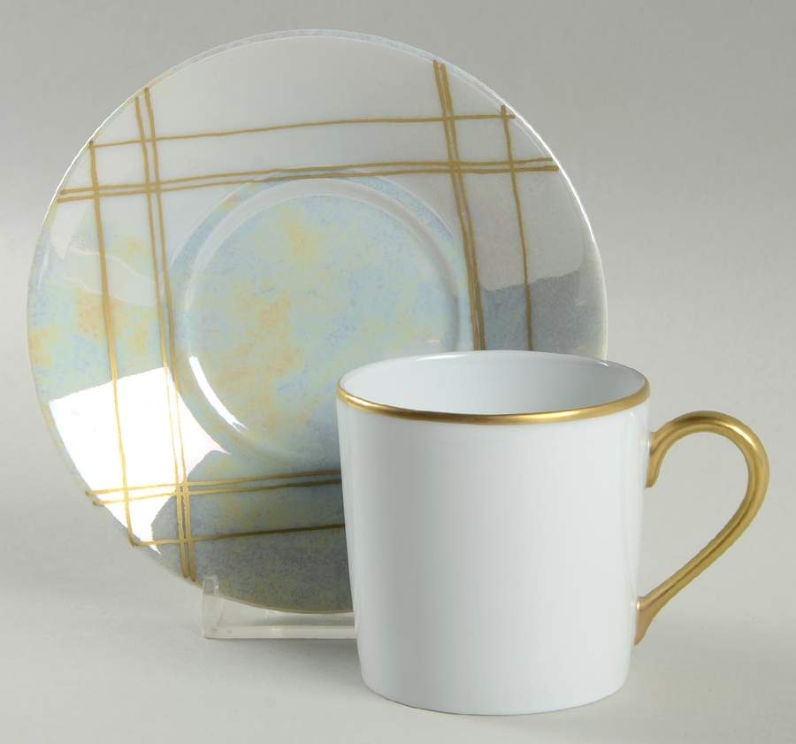 Tokyo Flat Demitasse Cup & Saucer Set by Poc a Poc-1
