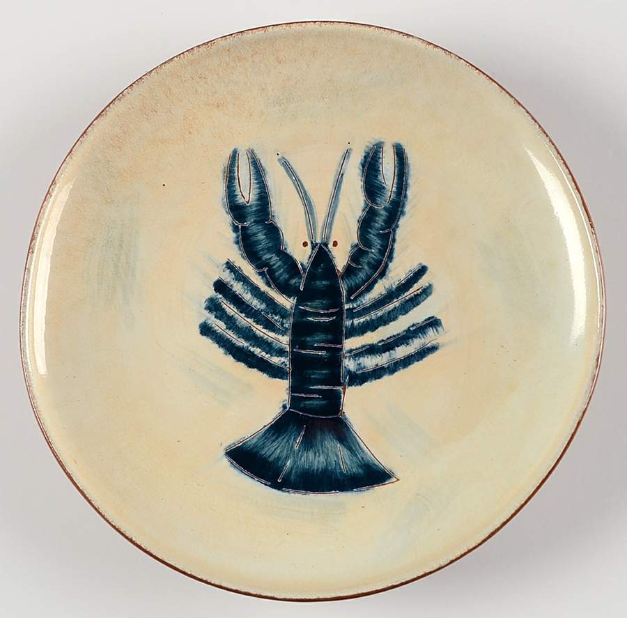 Seafood Salad Plate by Pottery Barn China-1