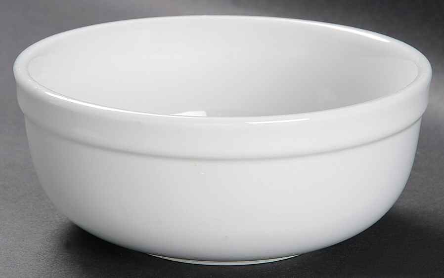 Du Jour White Coupe Cereal Bowl by Pottery Barn China-1