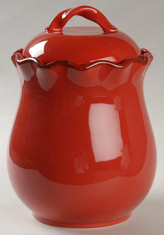 Village Collection Persimmon Medium Canister & Lid by Park Designs-1