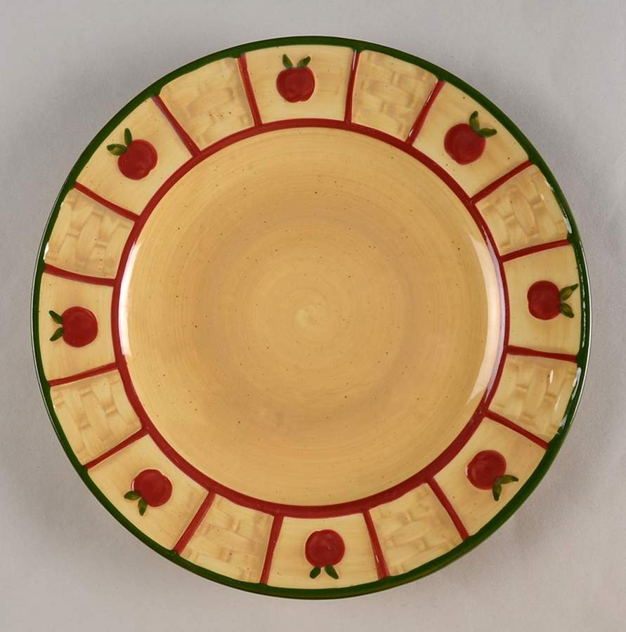 Apple Cobbler Salad Plate by Park Designs-1