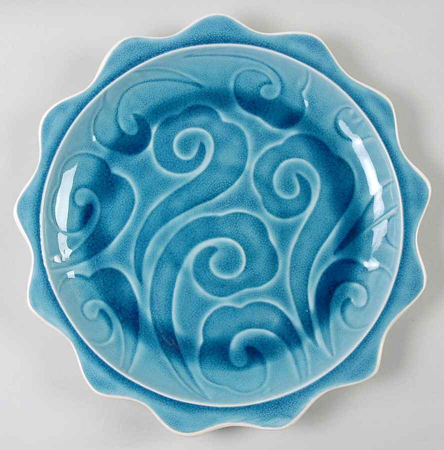 Tidal 13" Chop Plate (Round Platter) by Pier 1-1