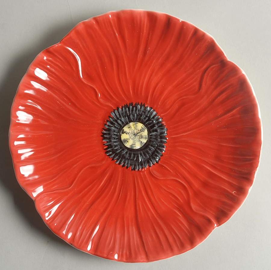 Poppy Salad/Dessert Plate by Peppertree Imports-1