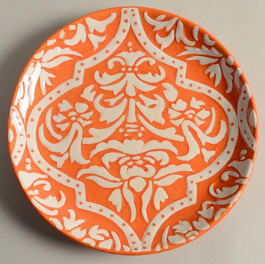 Baroque Salad/Dessert Plate by Pottery Barn China-1