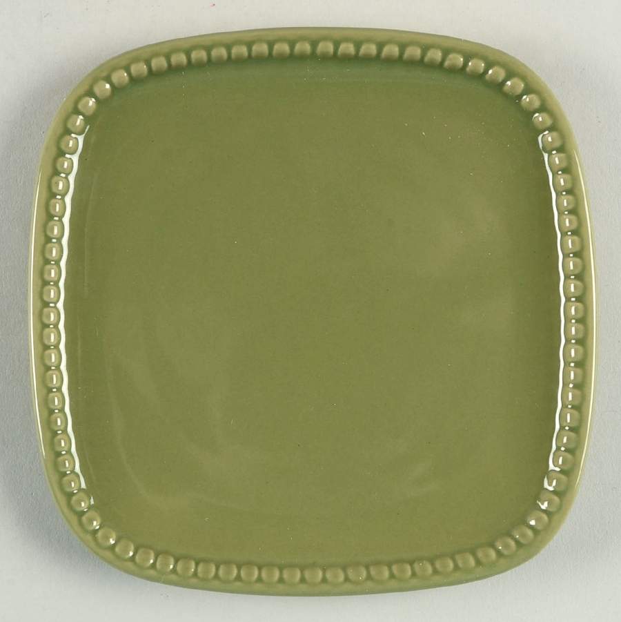Pavillion (Autumn Colors) Square Appetizer Plate by Princess House-1
