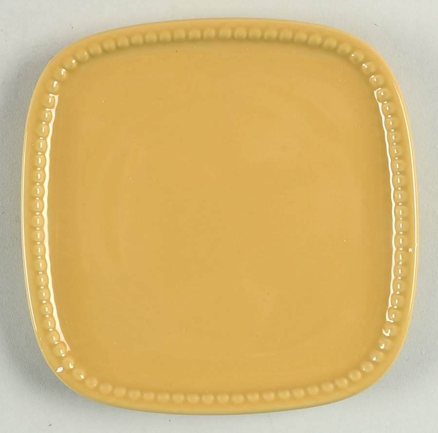 Pavillion (Autumn Colors) Square Appetizer Plate by Princess House-1