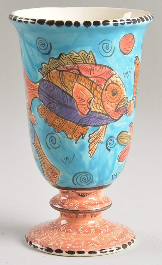 Underwater China Goblet by Penzo-1