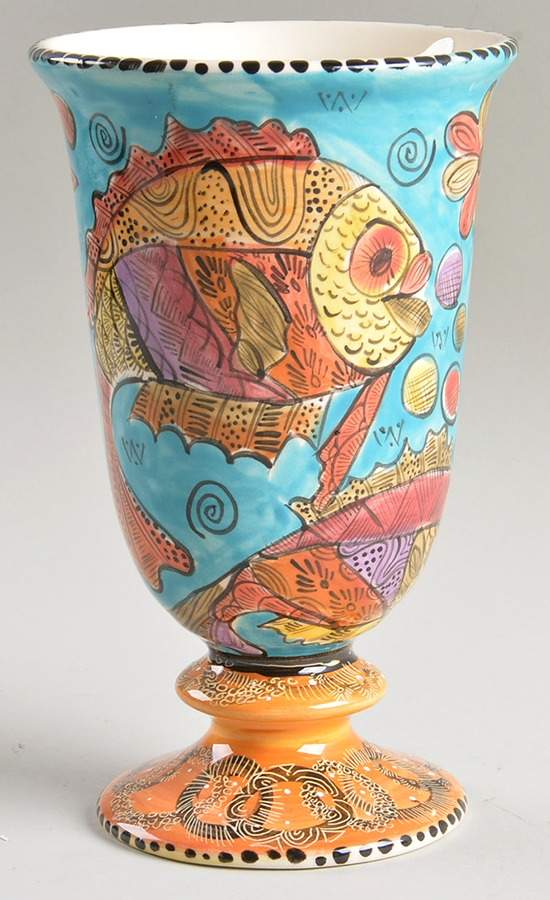 Underwater China Goblet by Penzo-1
