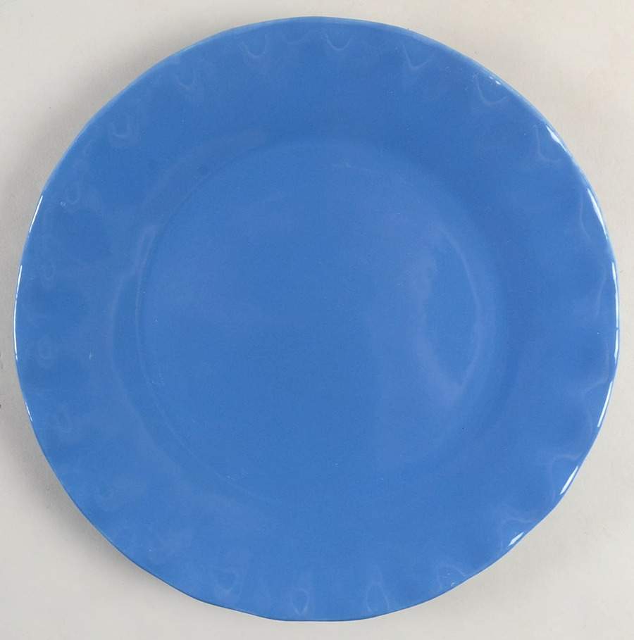 Village Collection Blue Dinner Plate by Park Designs-1