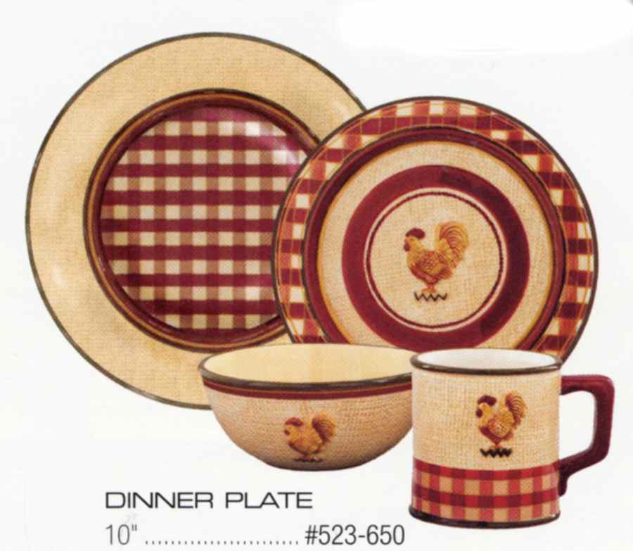 Rise'n Shine Dinner Plate by Park Designs-1
