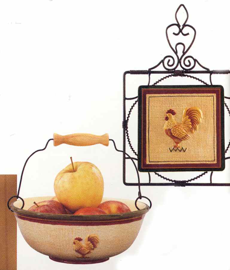 Rise'n Shine Metal Frame Square Trivet by Park Designs-1