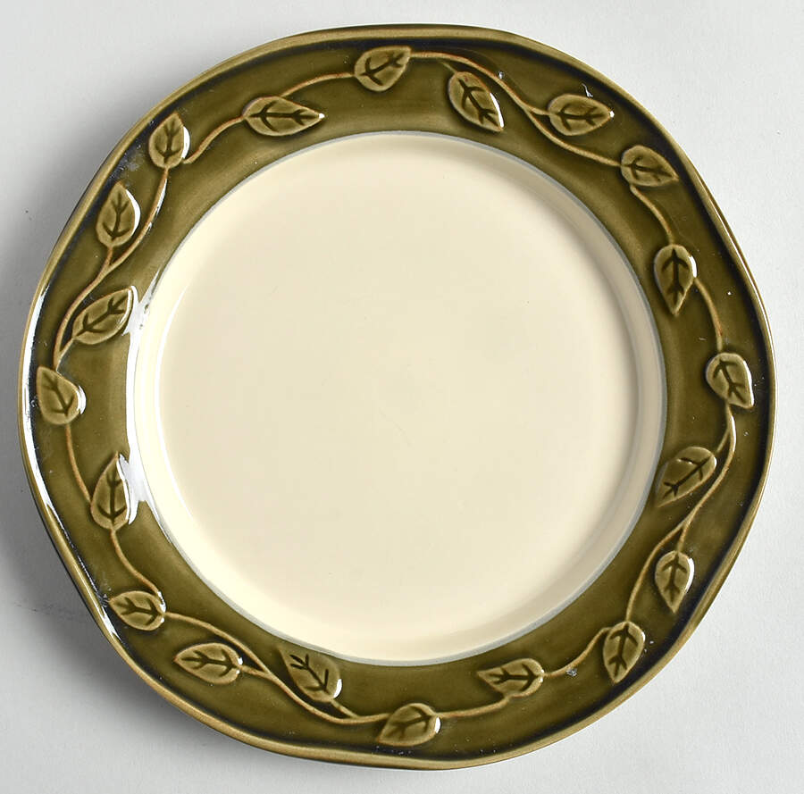 Autumn Leaves Salad Plate by Pier 1-1