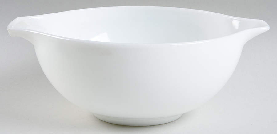 Opal (Milkglass) 10" Cinderella Mixing Bowl by Pyrex-1