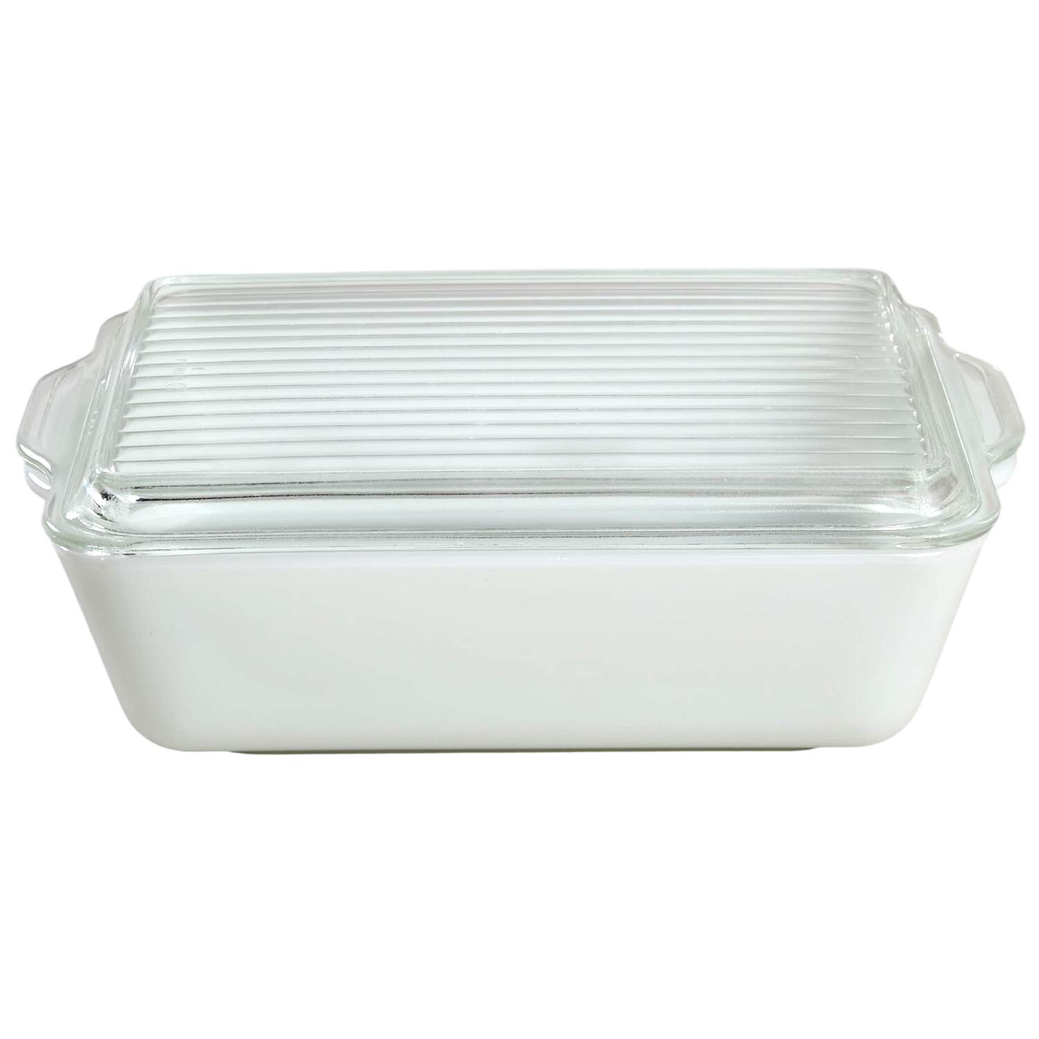 Opal (Milkglass) Large Refrigerator Jar & Lid by Pyrex-1