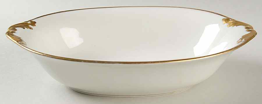 PL75 10" Oval Vegetable Bowl by Porcelaine Limousine-1