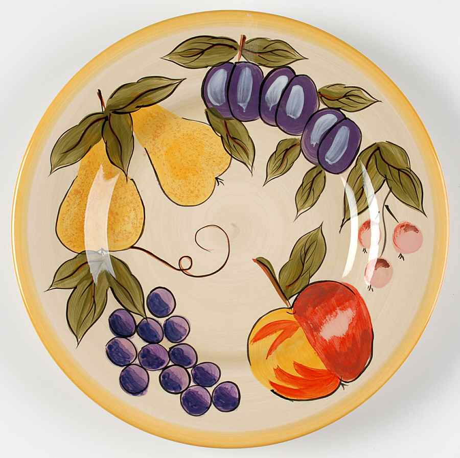 Cornucopia Dinner Plate by Philippe Richard-1