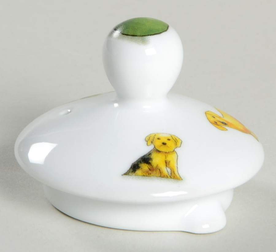 Man's Best Friend Teapot Lid for Individual Teapot with Cup by Cardew Design-1