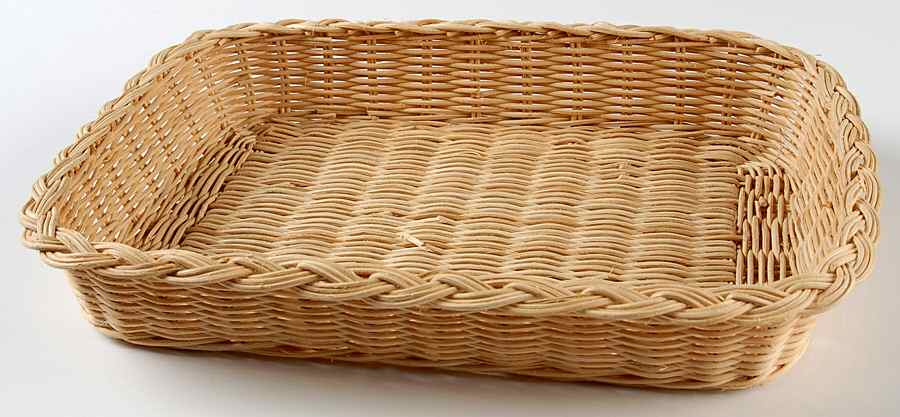 Corning & Pyrex Lids & Accessories Wicker Basket for 232 Rectangular Baker by Corning Corelle-1