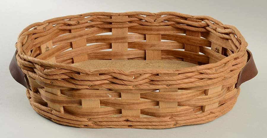 Corning & Pyrex Lids & Accessories Wicker Basket for #702 Oval Casserole by Corning Corelle-1