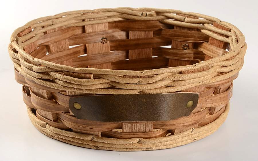 Corning & Pyrex Lids & Accessories Wood Woven Basket for #024 Round Casserole by Corning Corelle-1