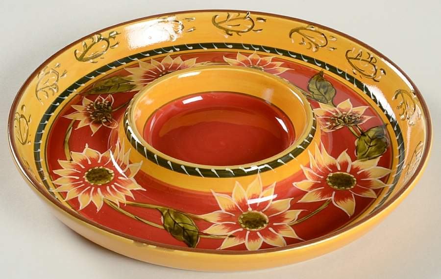 Sunflower 1 Piece Chip & Dip by Pier 1-1