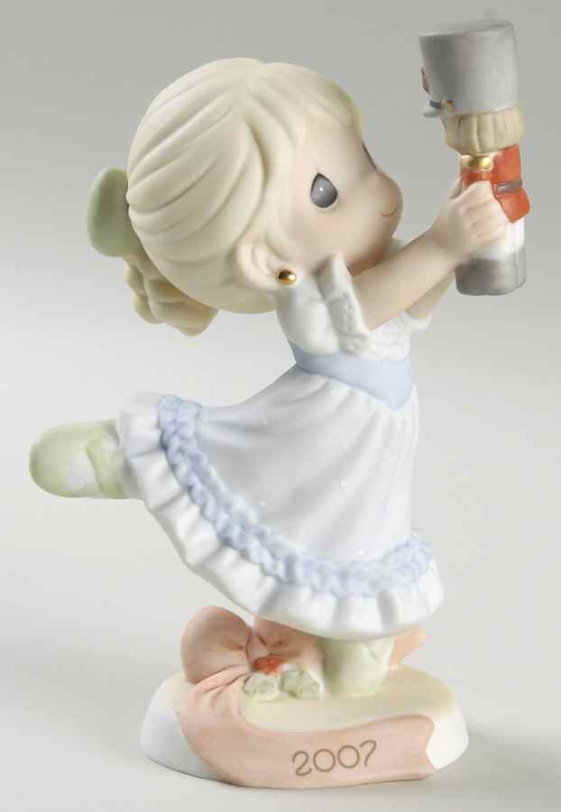 Annual Christmas Figurine Dancing For Joy On Christmas Morning - No Box by Precious Moments-1