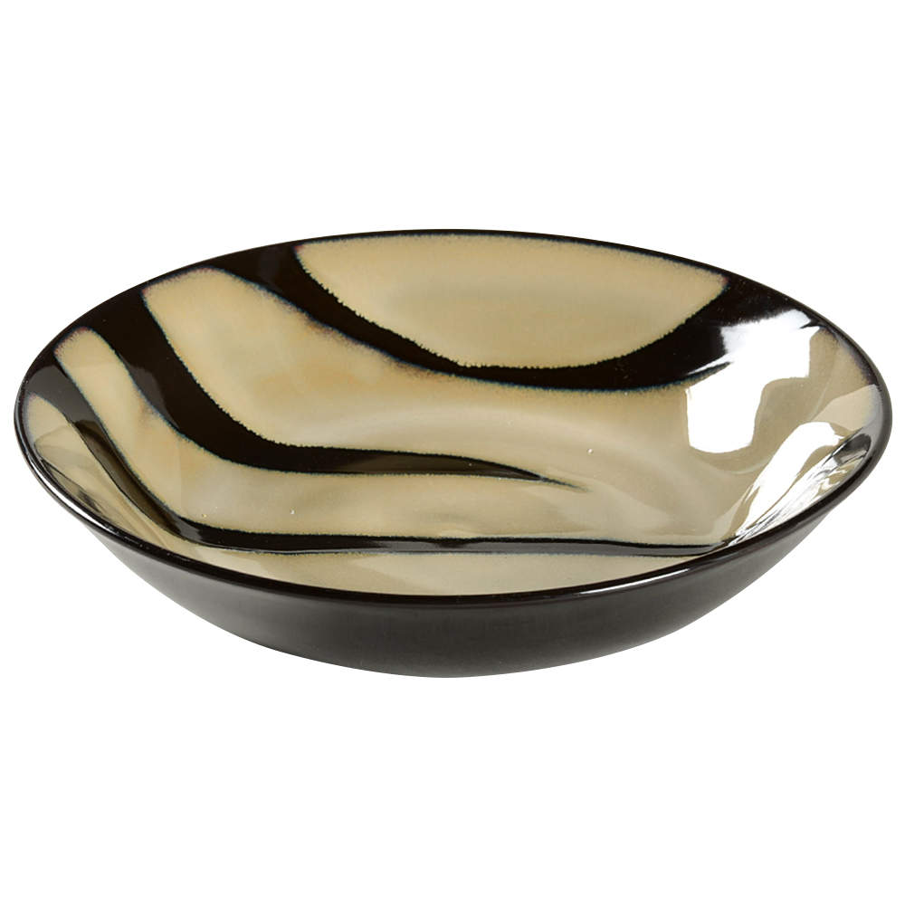 Zebra Soup/Cereal Bowl by Pier 1-1