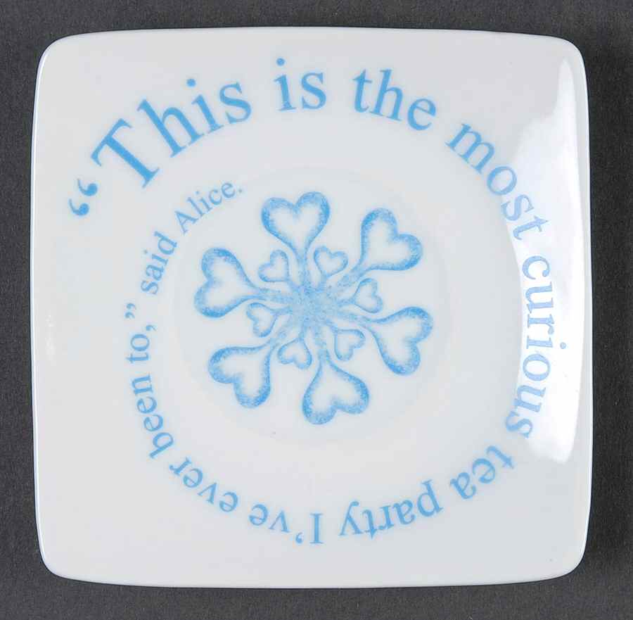 Alice in Winterland Saucer for Flat Demitasse Cup by Cardew Design-1