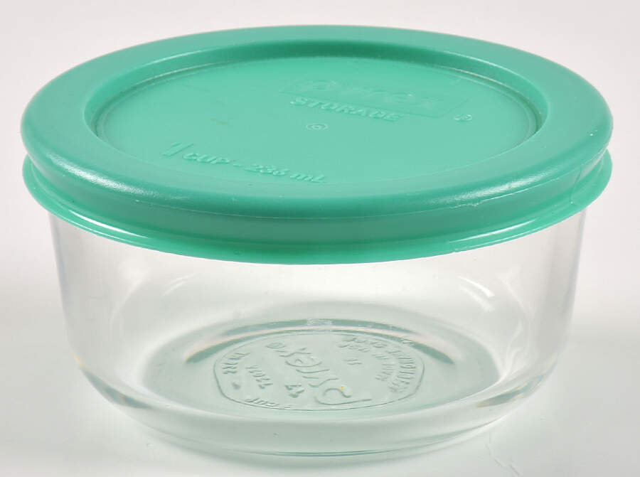 Storage Containers 3" Round Food Storage Container & Lid by Pyrex-1