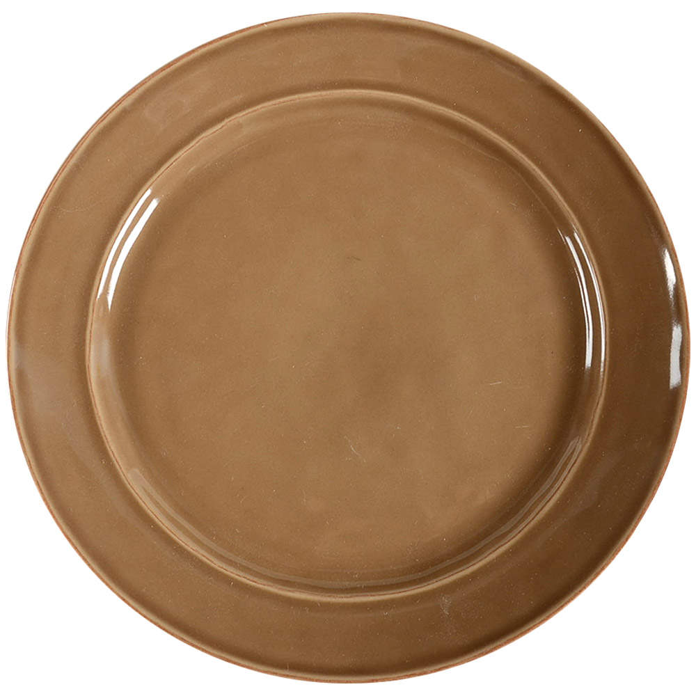 Cambria Mushroom (Taupe) Salad Plate by Pottery Barn China-1