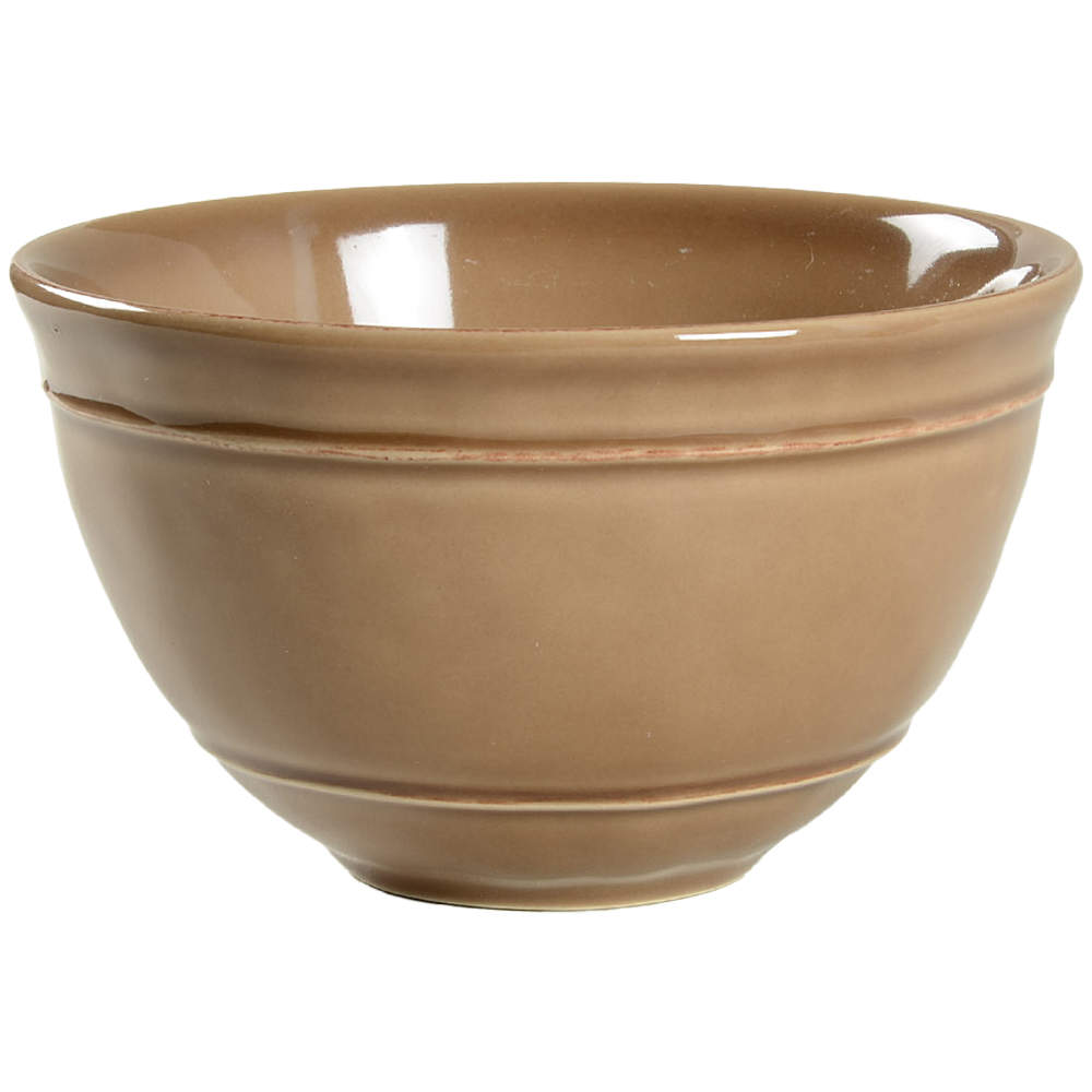 Cambria Mushroom (Taupe) Soup/Cereal Bowl by Pottery Barn China-1