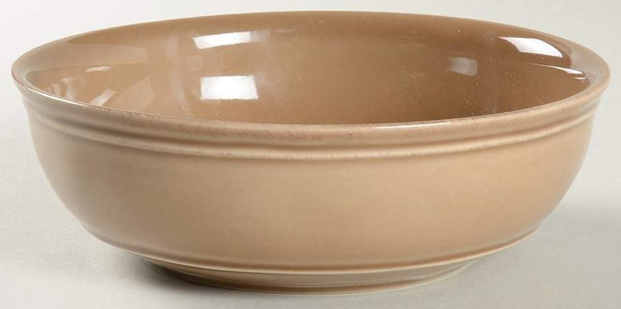Cambria Mushroom (Taupe) Coupe Soup Bowl by Pottery Barn China-1
