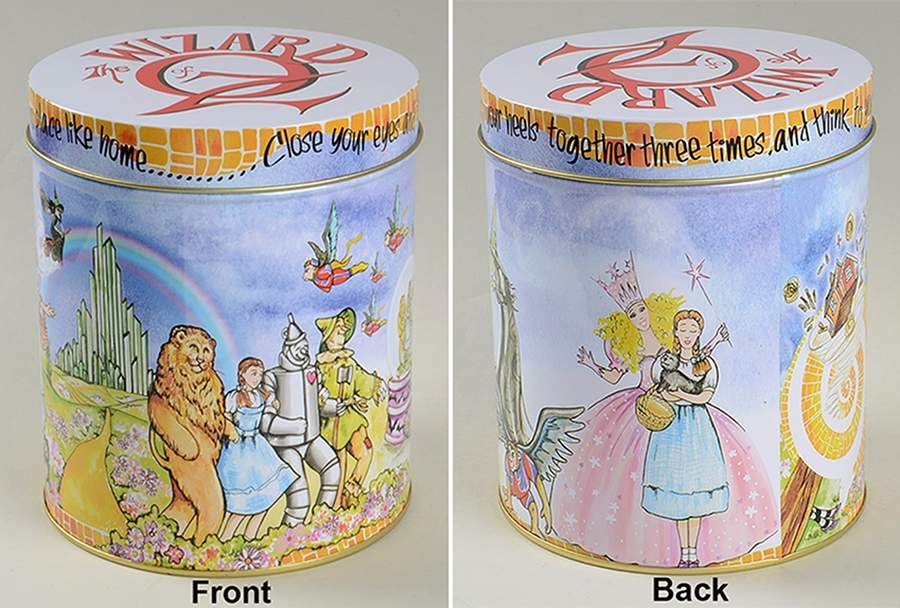 Wizard of Oz Gift Tin & Lid for Mug & Coaster Set by Cardew Design-1