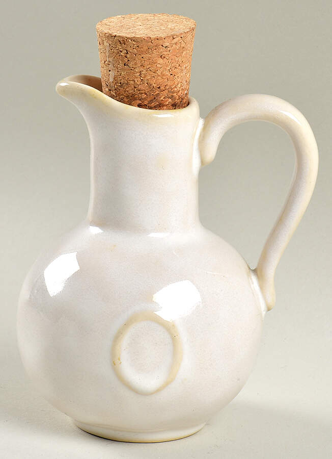 Juliette Oil with Cork Stopper by Pottery Barn China-1