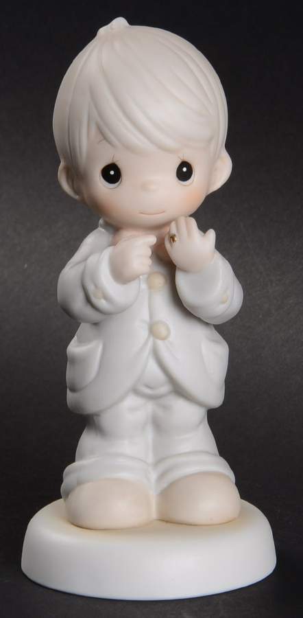 I Still Do-Boy Trumpet-I Still Do Boy - Trumpet Trademark With Box by Precious Moments-1