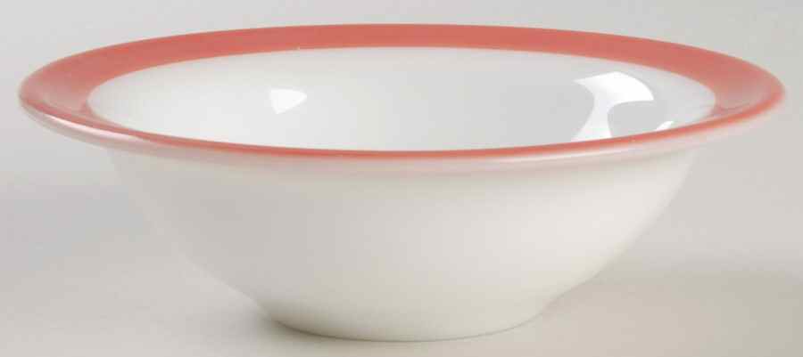 Flamingo Rim Cereal Bowl by Pyrex-1