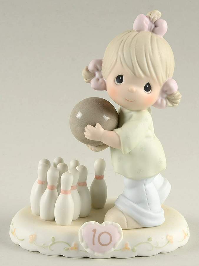 Growing in Grace-Age 10-Blonde Crown-Age 10 - Crown Trademark With Box by Precious Moments-1