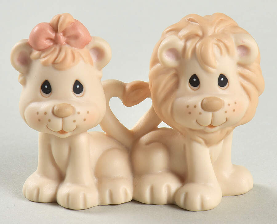 A Tail of Love-Lions Two By Two Star-A Tail Of Love-Lions - Star Trademark With Box by Precious Moments-1