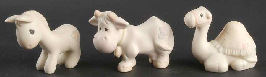 Animal Additions-Mini Nativity Sword-Camel-Cow And Donkey - Sword Trademark, No Box by Precious Moments-1